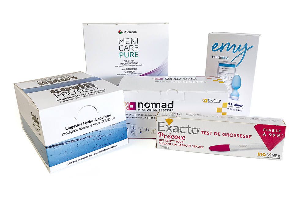Solutions d'impression packaging pour la parapharmacie