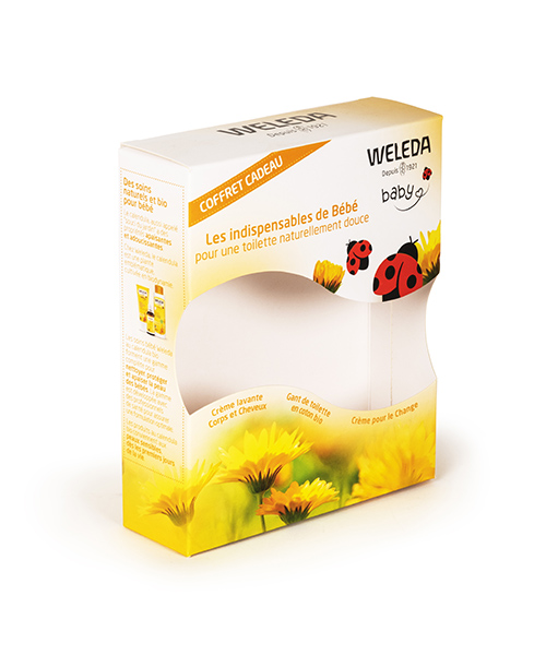 Impression packaging Weleda Baby