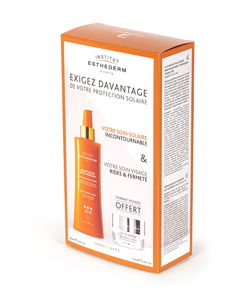 Impression packaging Soins Solaires pour Esthederm